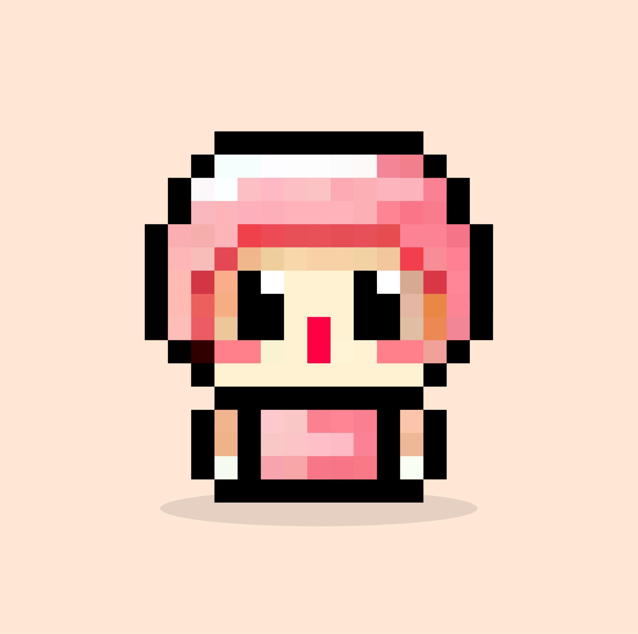 pixel mascot